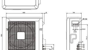Fujitsu Vrf J Serisi Dis Unite Boyutlari Vrf Klima Sistemleri Alyatek